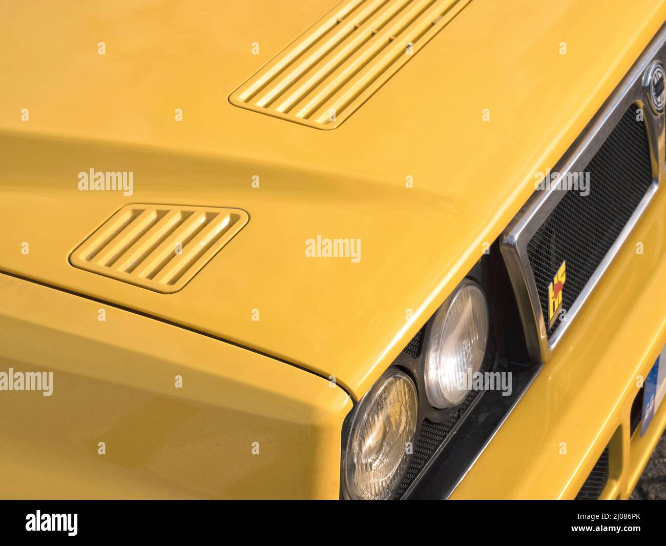 1995 Lancia Delta Interale Evo II Details Stockfoto