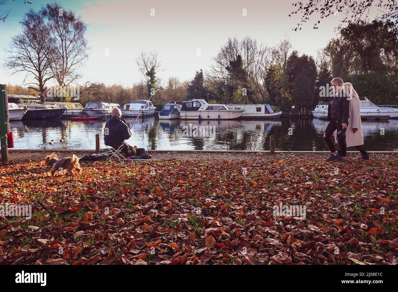 River Yare Norwich Stockfoto
