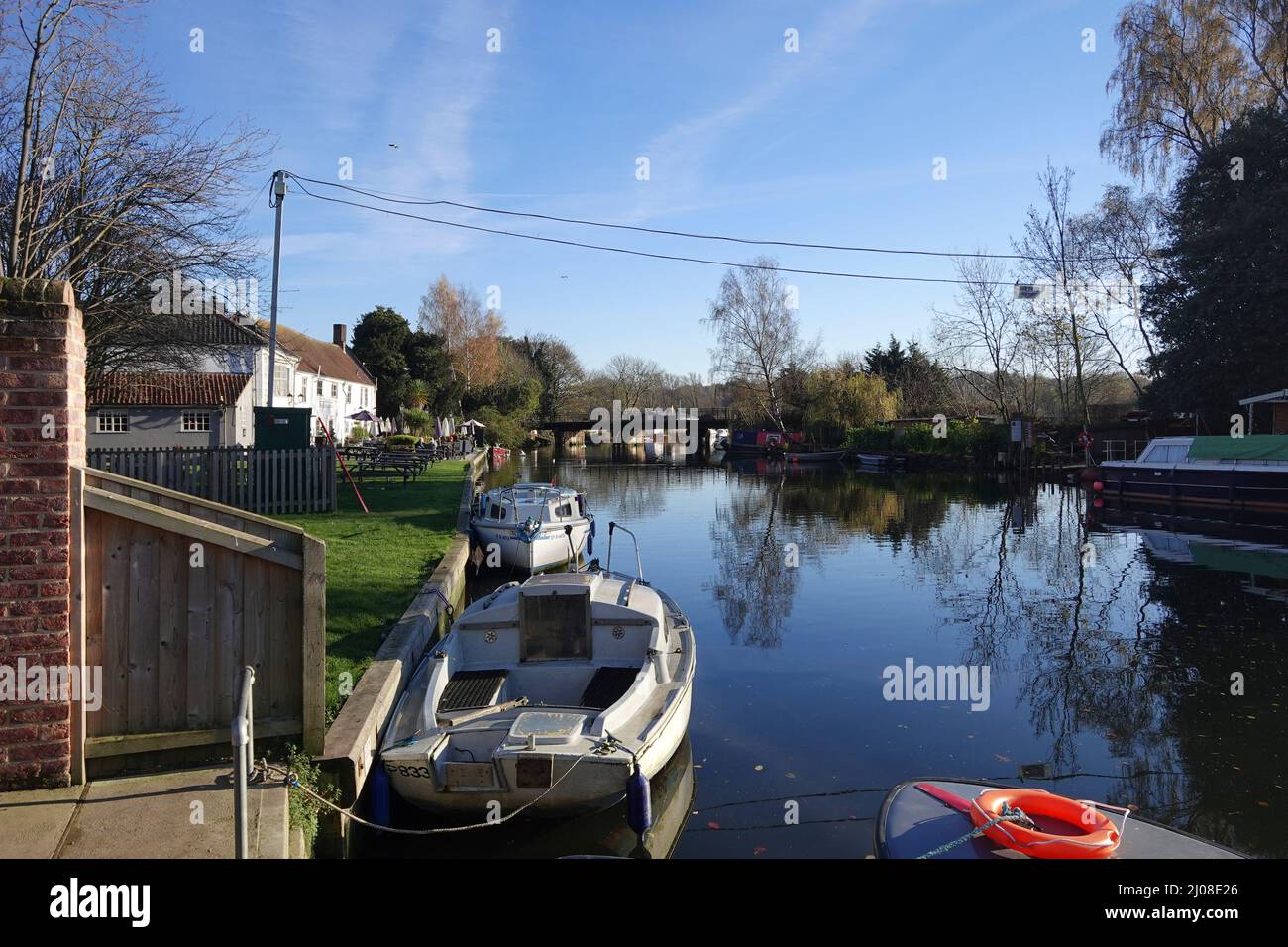 River Yare Norwich Stockfoto