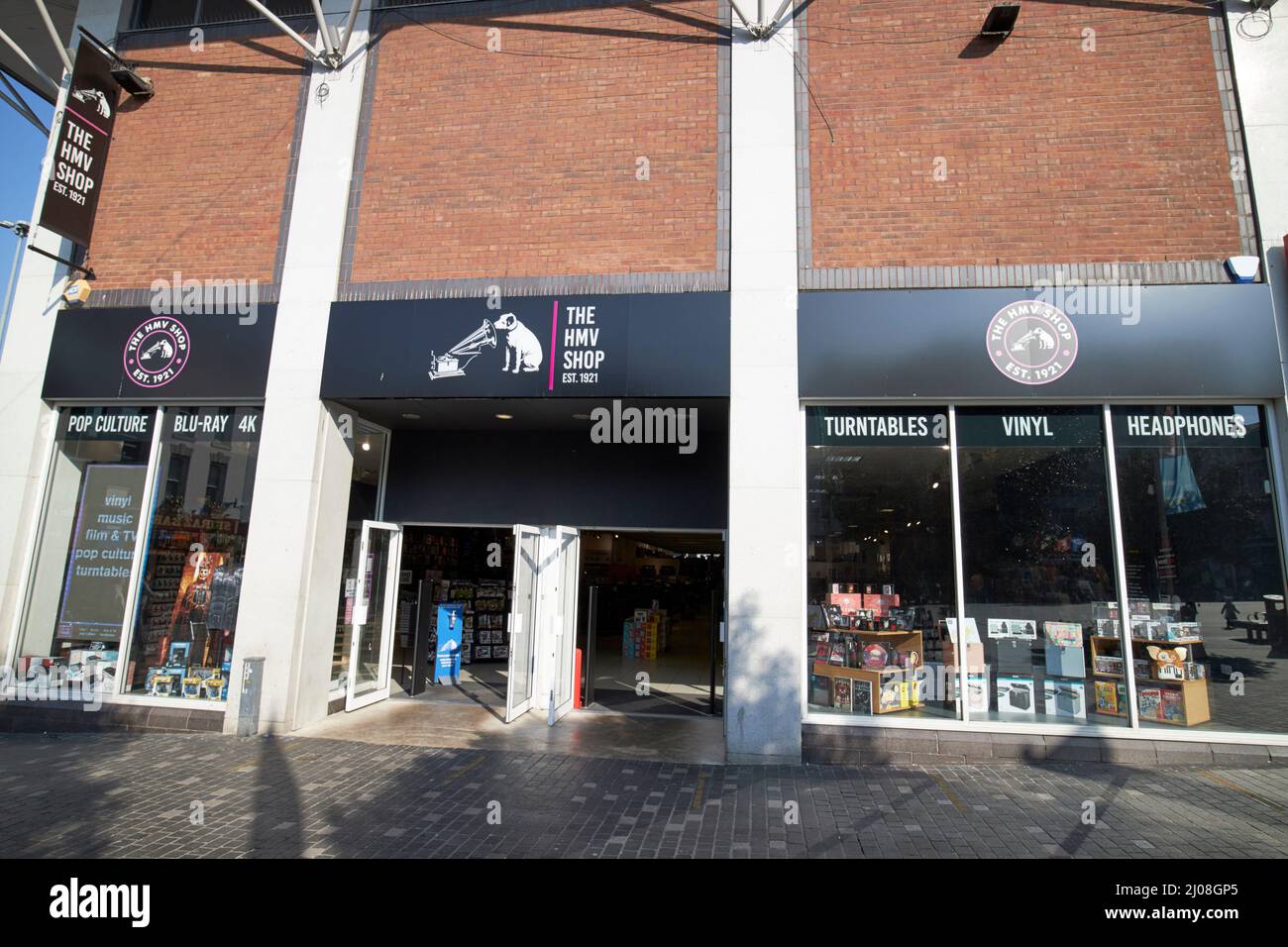 Das hmv-Geschäft im Stadtzentrum von liverpool, england, großbritannien Stockfoto