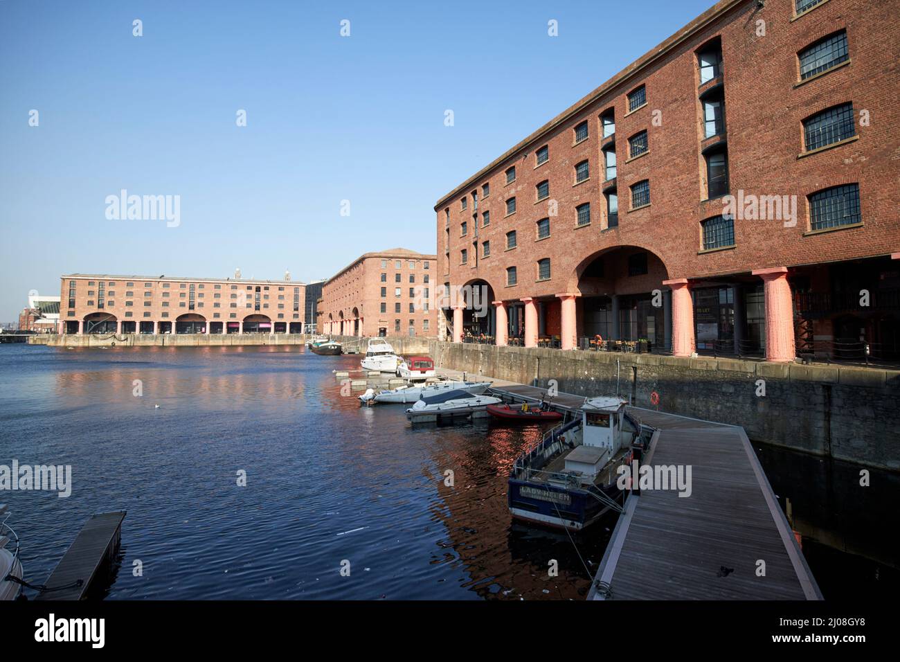 royal albert Dock liverpool, england, großbritannien Stockfoto