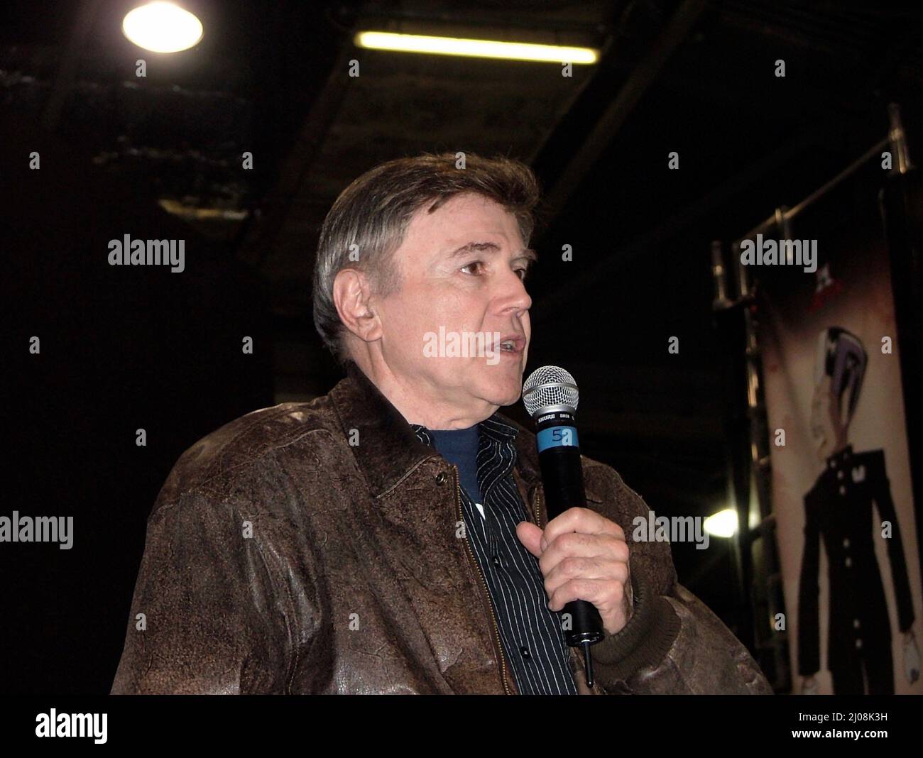Der amerikanische TV- und Filmschauspieler und Drehbuchautor Walter Koenig, berühmt für seine Rolle als Ensign Pavel Chekov in Star Trek: The Original Series und Babylon 5. Stockfoto