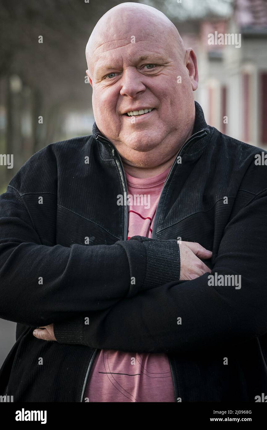 ASTEN - Portret van Peter Gillis. De ondernemer biedt zijn vakantiepark Prinsenmeer in Asten aan om vluchtelingen uit Ökraine op te vangen. ANP ROB ENGELAAR Stockfoto