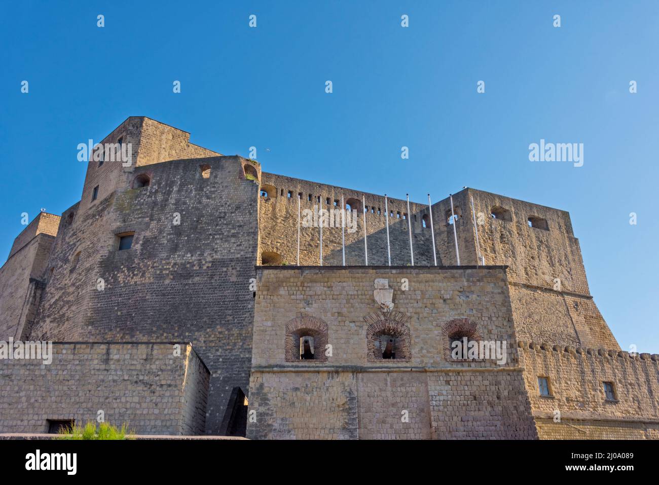 Castel dell'Ovo (Egg Castle), Neapel, Region Kampanien, Italien Stockfoto