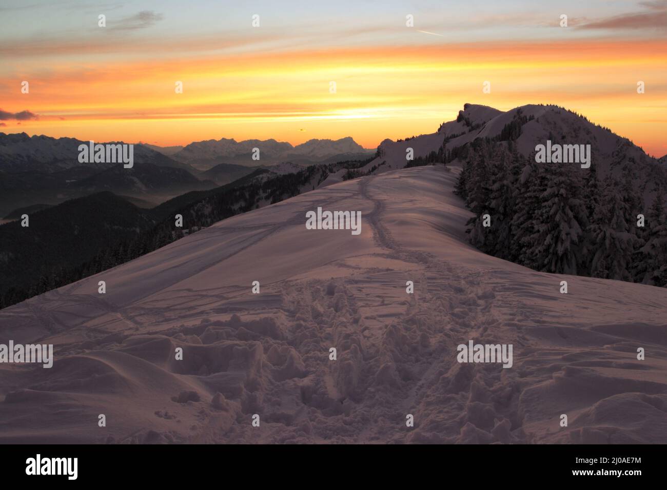 Snow Summit Stockfoto