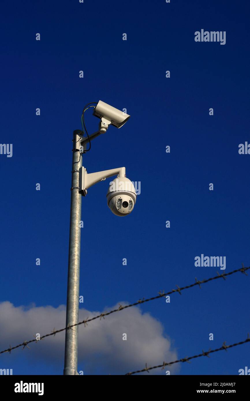 Hohe Sicherheit Stockfoto