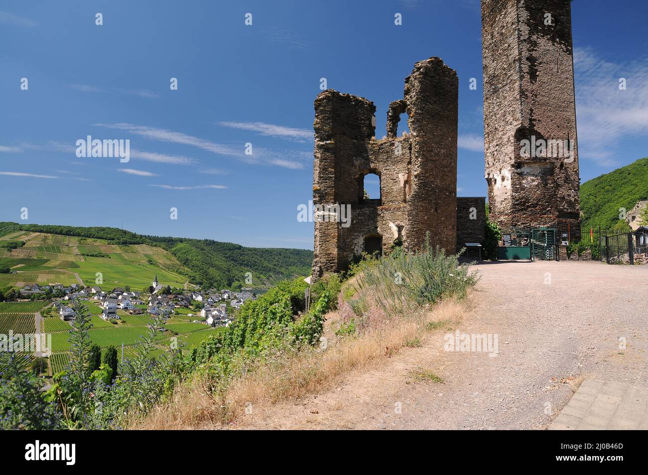 Schloss Metternich Stockfoto