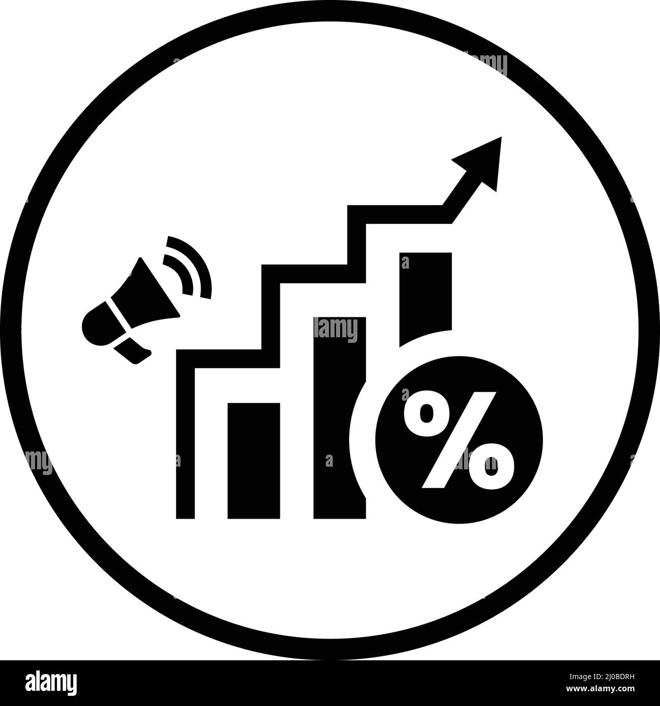 Symbol für kostenpflichtige Werbeaktionen – perfekte Verwendung für Printmedien, Web, Stock-Bilder, kommerzielle Nutzung oder jede Art von Design-Projekt. Stock Vektor