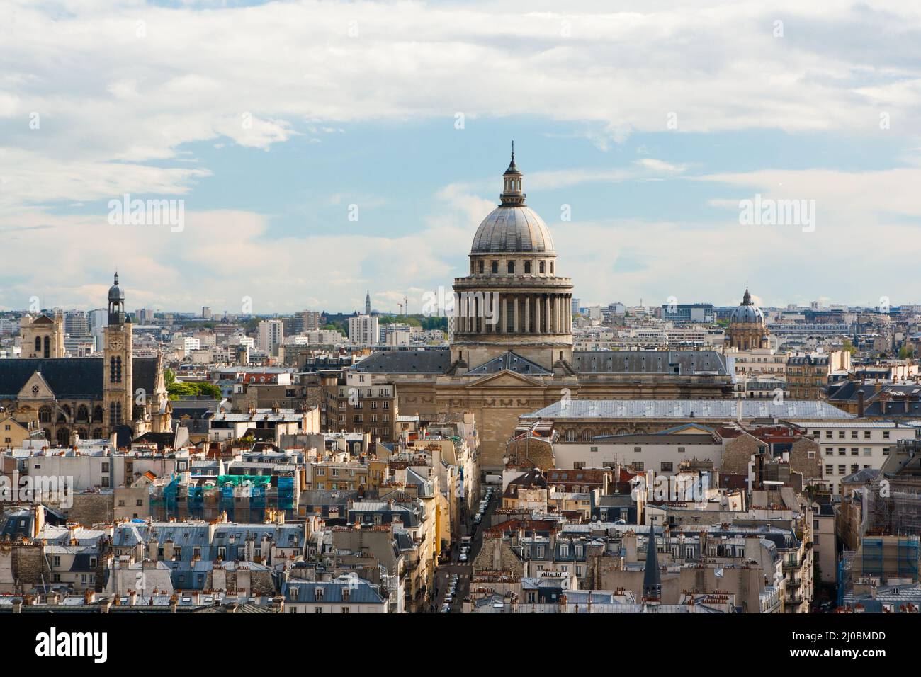 Wasserspeier an der Kathedrale Notre-Dame, Paris, Frankreich Stockfoto