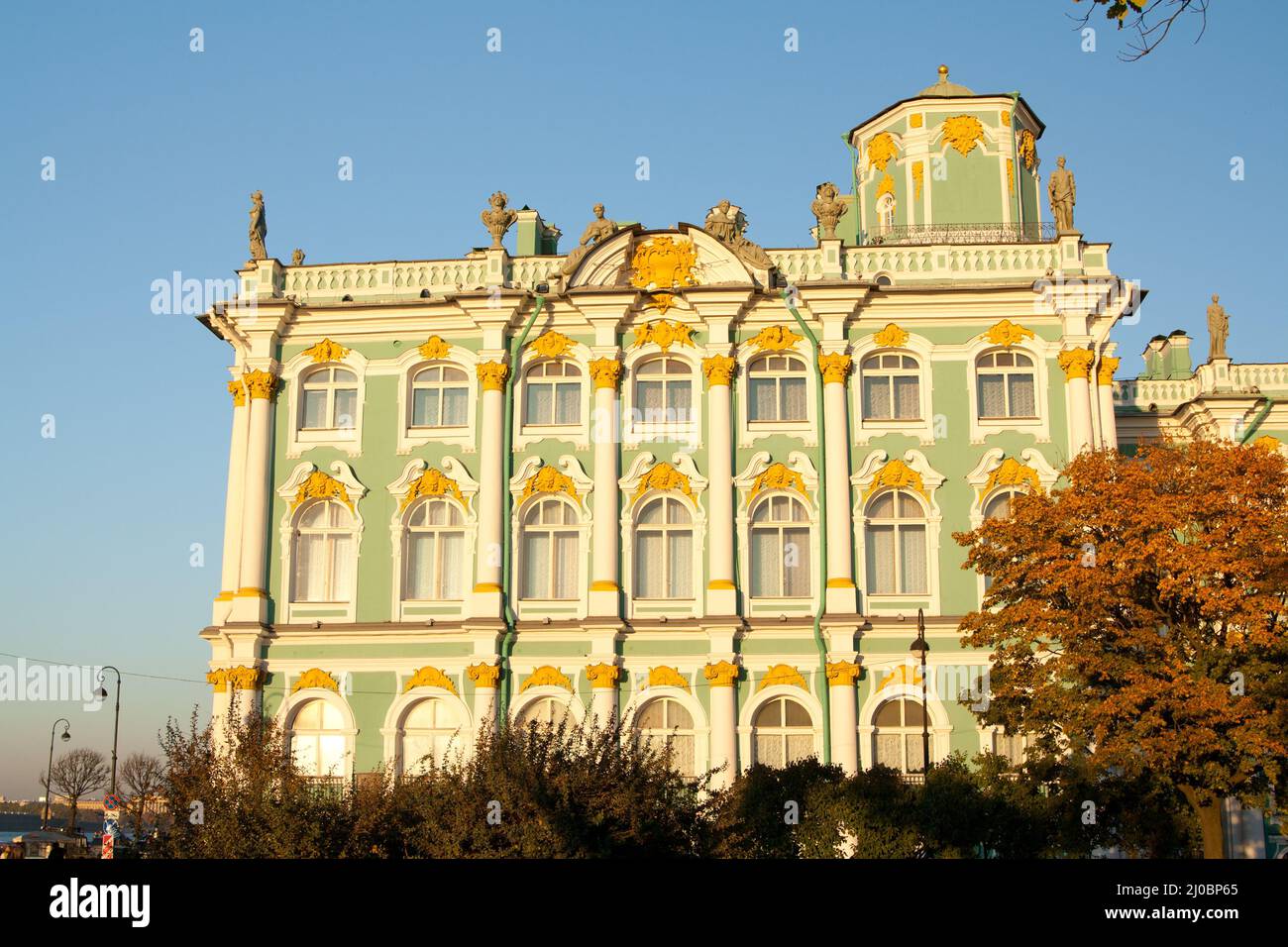 Hermitage Museum - Winterpalast der russischen Könige, Sankt Petersburg, Russland Stockfoto