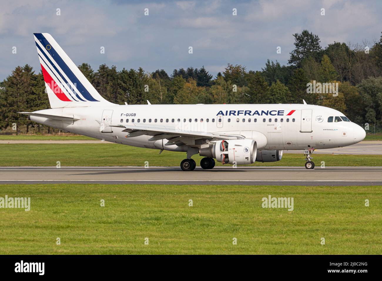 Air France Airbus A318-111 F-GUGB Stockfoto