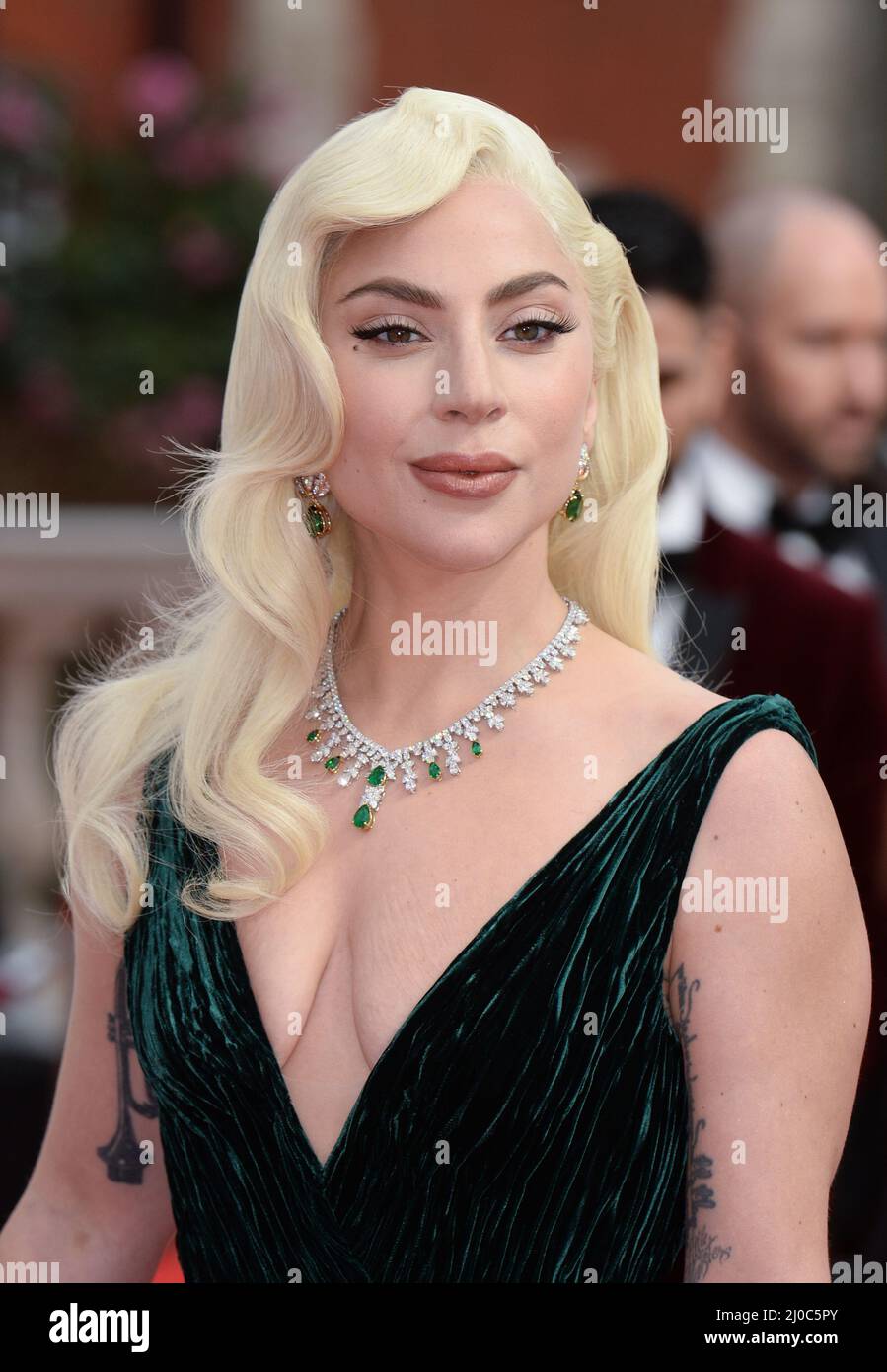 13.. März 2022, London, Großbritannien. Lady Gaga bei der Ankunft bei den EE British Academy Film Awards, der Royal Albert Hall, London. Quelle: Doug Peters/EMPICS/Alam Stockfoto