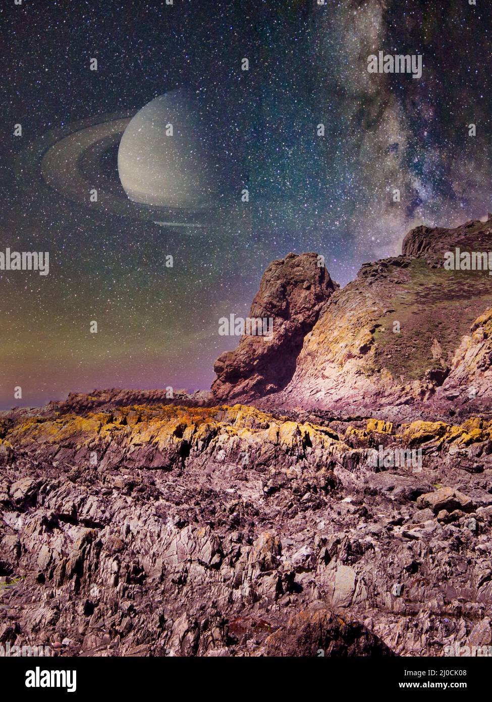 Planet II Stockfoto