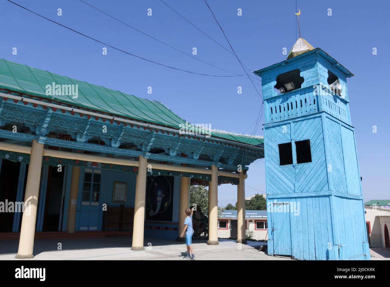 Dungan-Moschee in Karakol, Kirgisistan Stockfoto