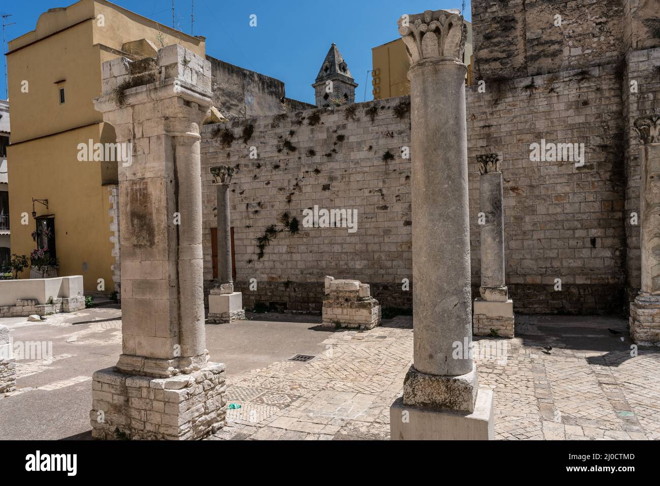 Metropolstadt Bari. Stockfoto