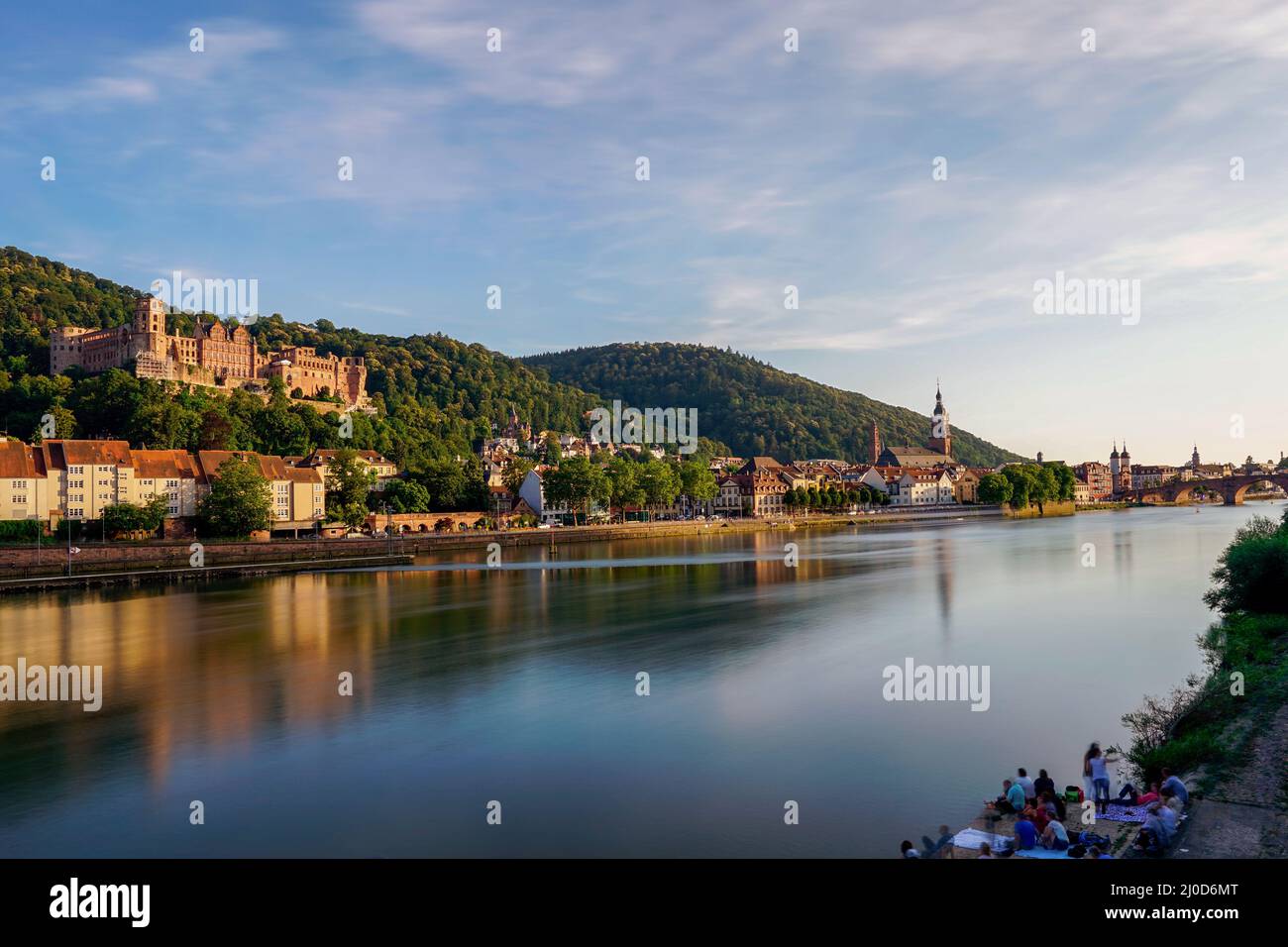 Heidelberger Schloss. Stockfoto