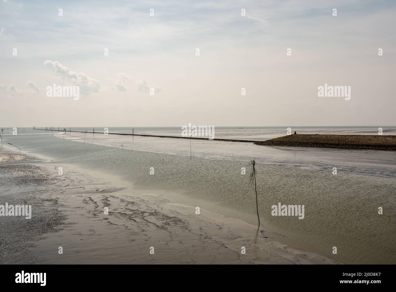 Insel Juist Deutschland. Stockfoto