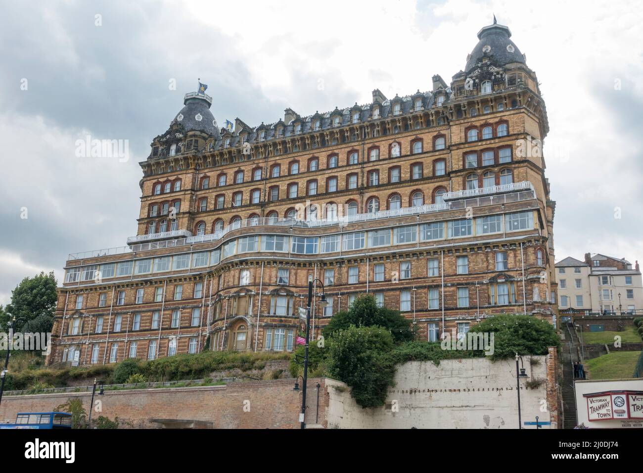 The Grand Scarborough, Scarborough in Scarborough, einem Badeort an der Nordsee in North Yorkshire, Großbritannien Stockfoto