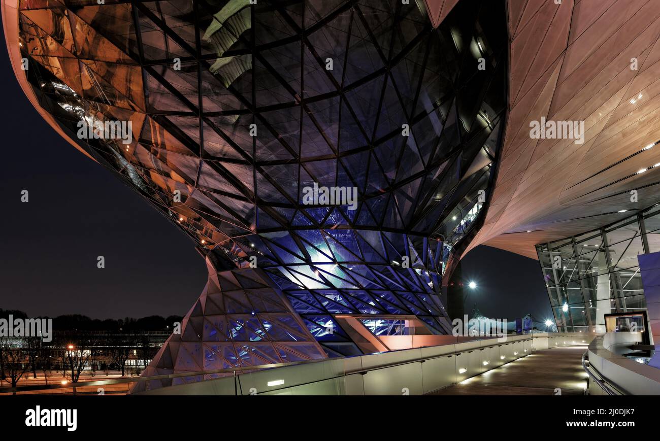 München - BMW Welt. Stockfoto