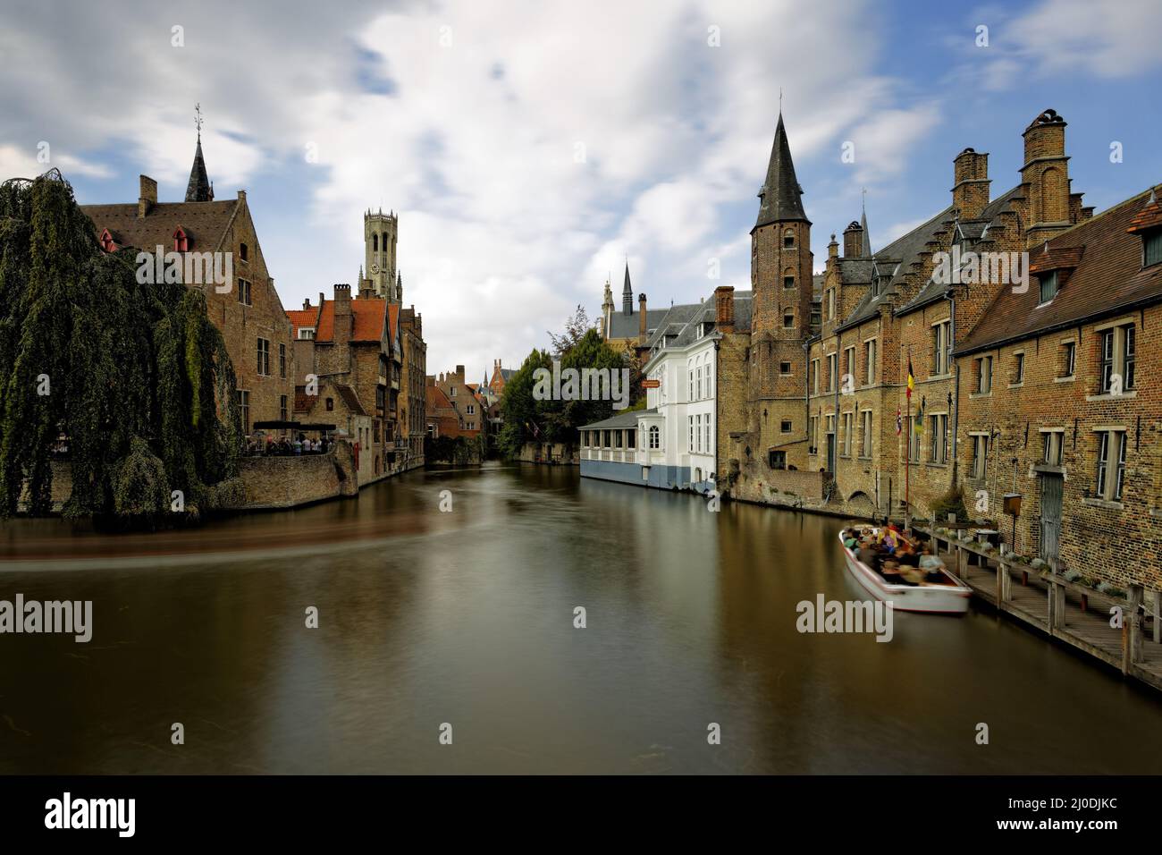 Altstadt von Brügge. Stockfoto