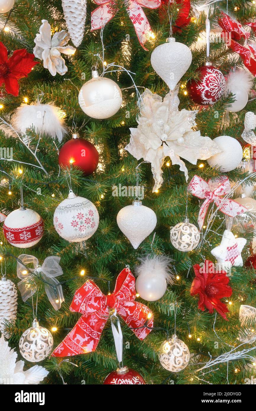 Weihnachtsschmuck Stockfoto