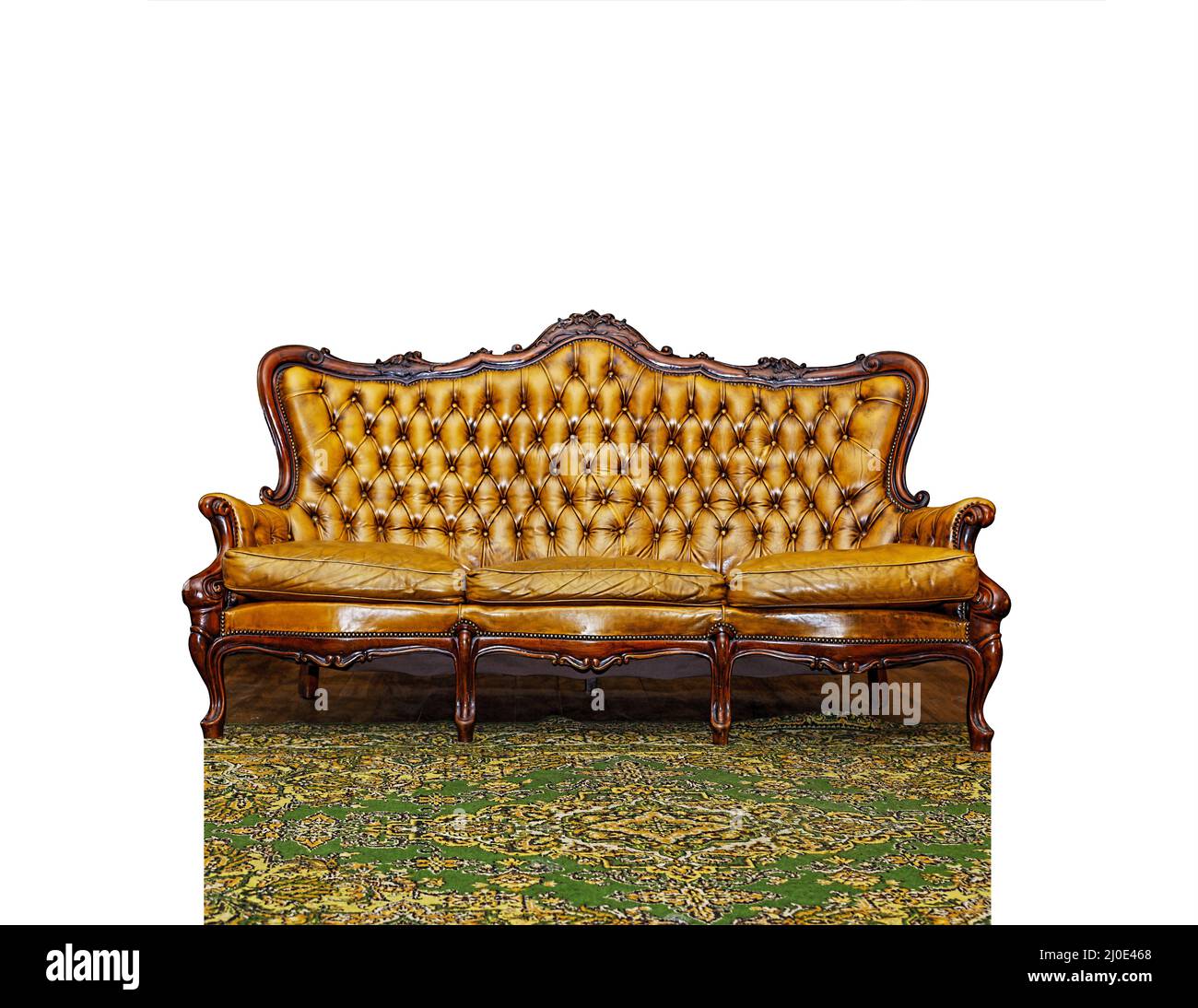 Möbel, Leder, Sofa, Suite, Royal, Hotel, Auktion, Los Stockfoto
