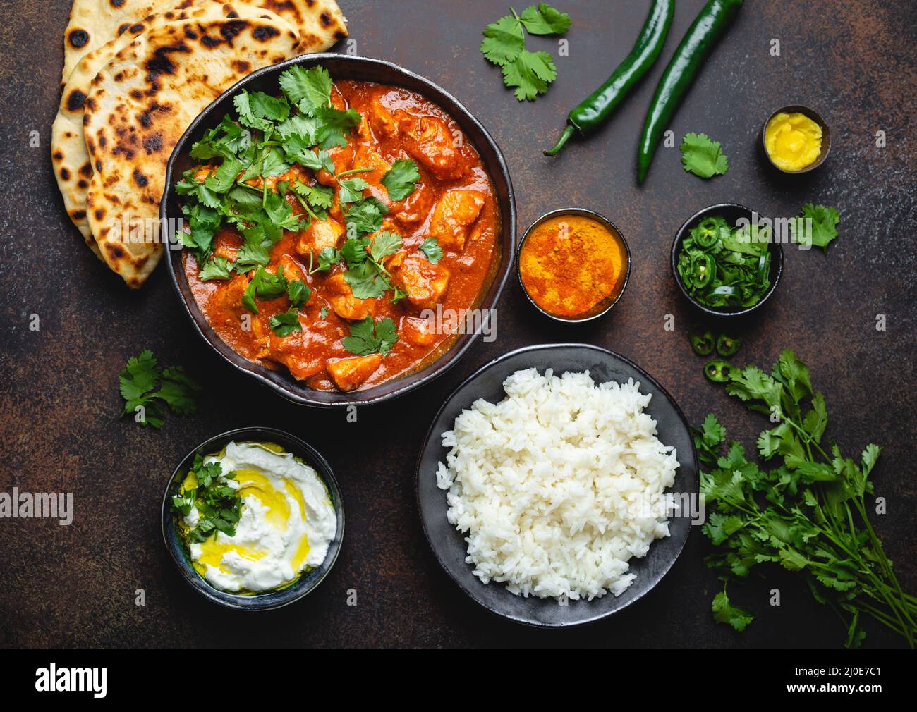 Indisches huhn tikka masala curry -Fotos und -Bildmaterial in hoher ...