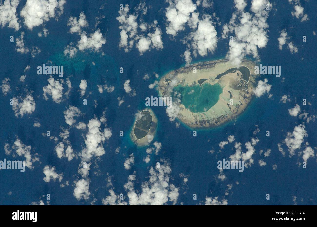 St. Joseph Island, Darros Island, Seychellen Stockfoto