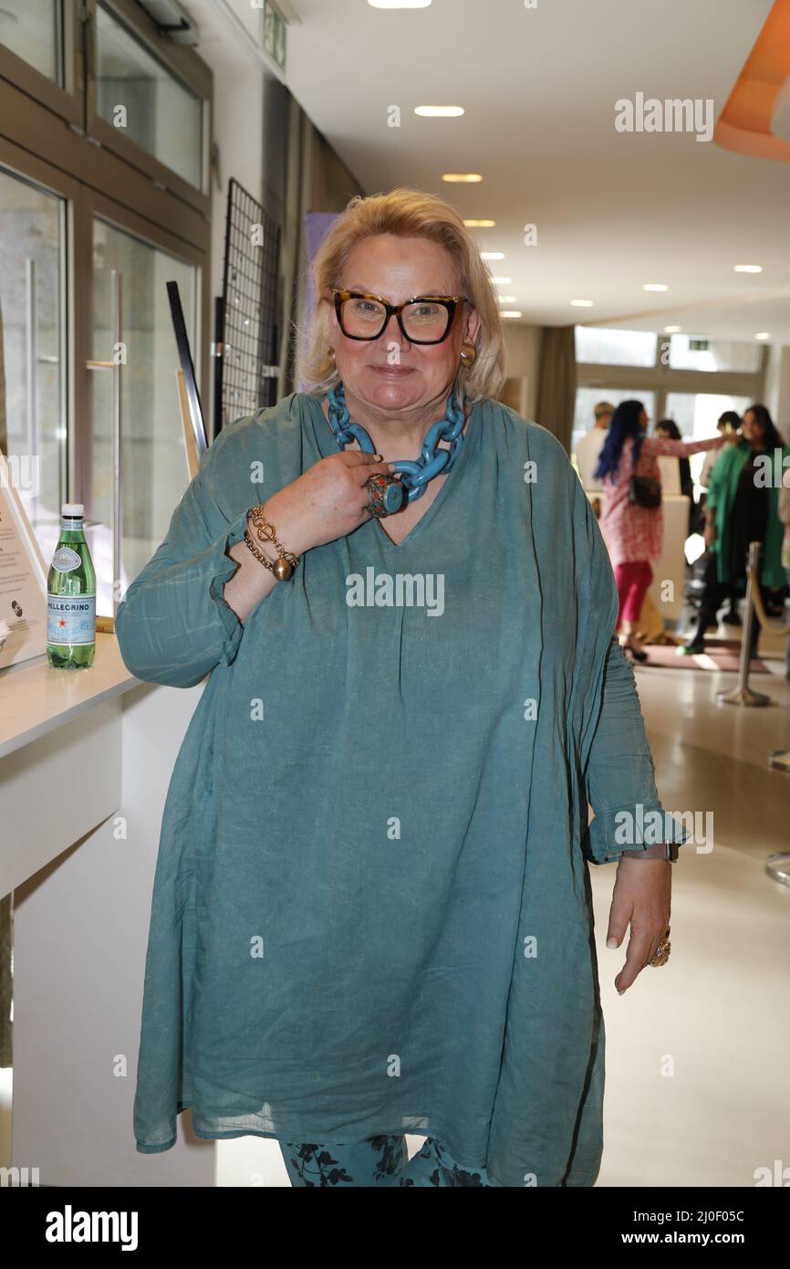 Lilo von Kiesenwetter beim mates Date Influencer Event während der Mercedes-Benz Fashion Week Berlin März 2022 in der Berliner Freiheit. Berlin, 15,03. Stockfoto