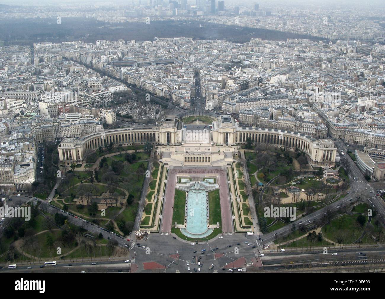 Stadtbild von Paris in Frankreich, Europa Stockfoto