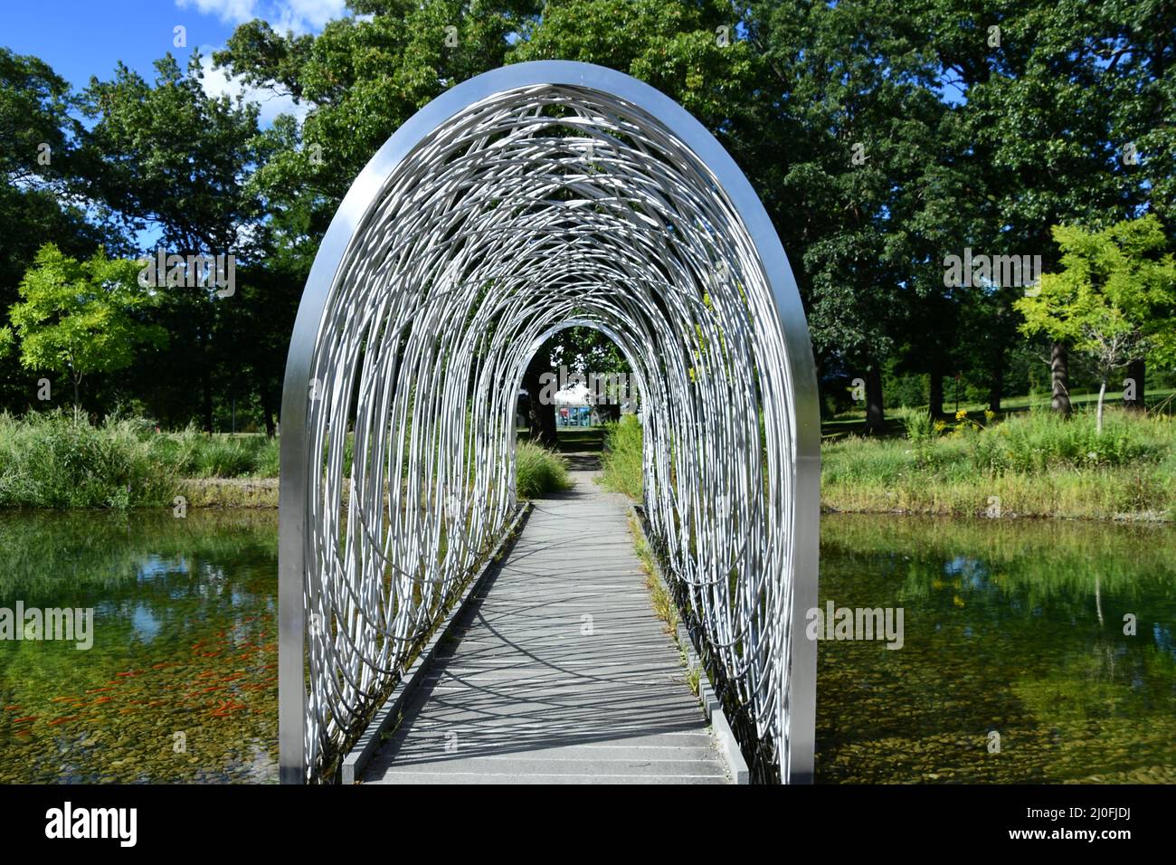 The Parliament of Reality von Olafur Eliasson am Bard College in Annandale-on-Hudson, New York Stockfoto