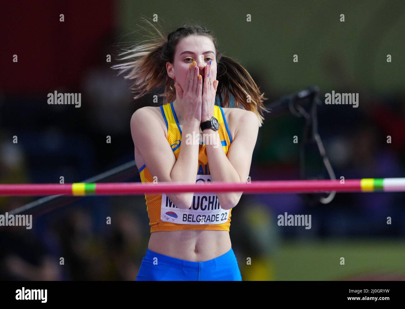 Leichtathletik LeichtathletikHallenweltmeisterschaften stark Arena