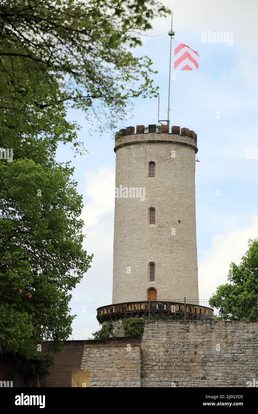 Schloss Sparrenburg und Festung Stockfoto