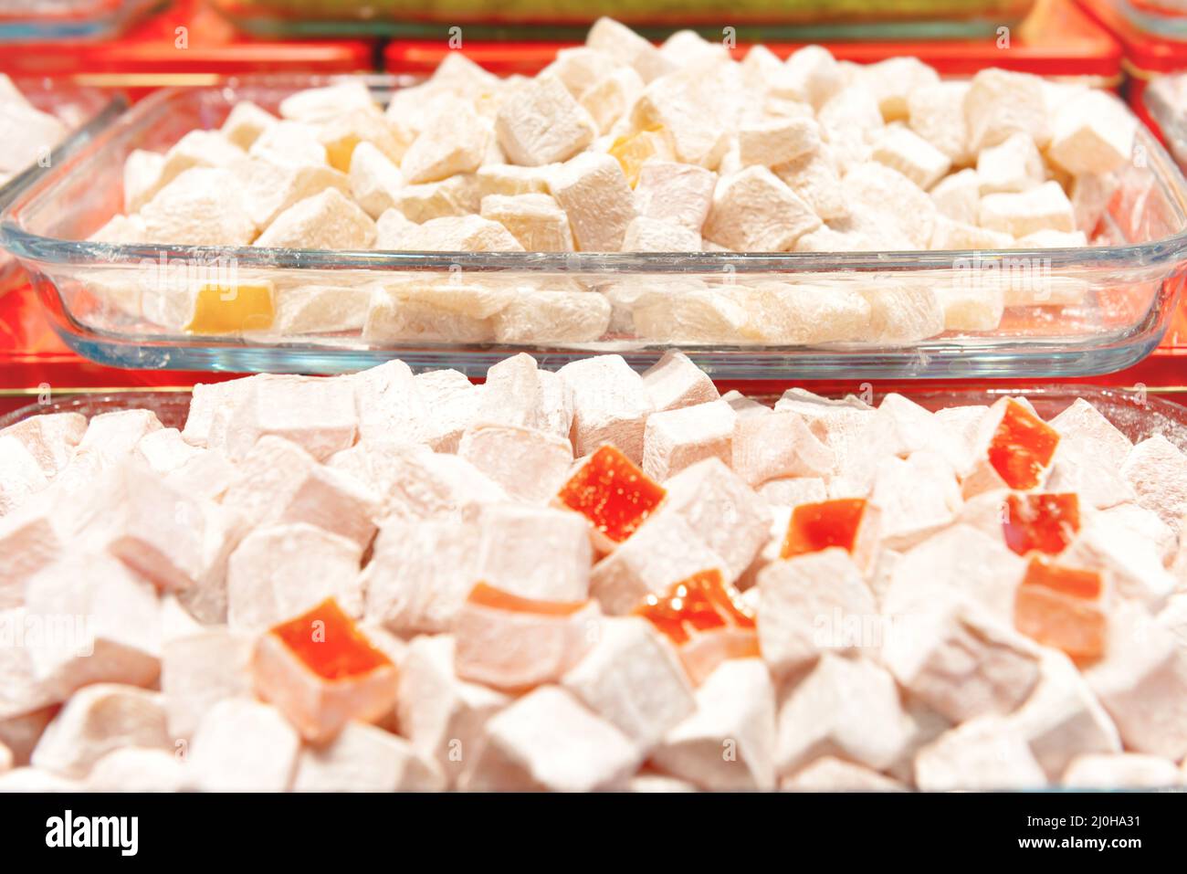 Traditionelle türkische Süßigkeiten Stockfoto