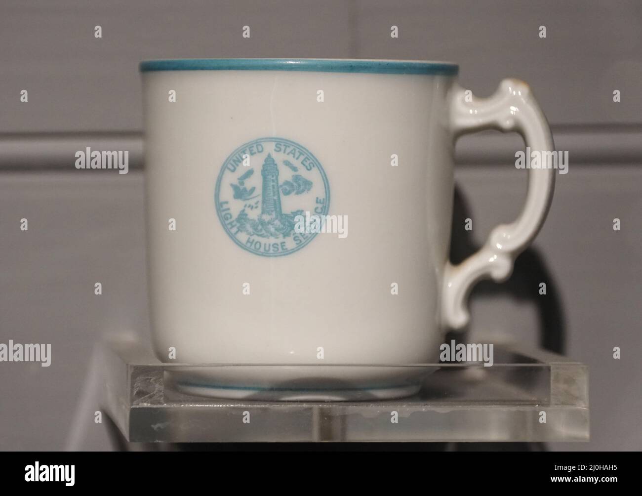 Key West, Florida, USA - 22. Februar 2022 - der Gedenkgottsdienst Demitasse Cup Stockfoto