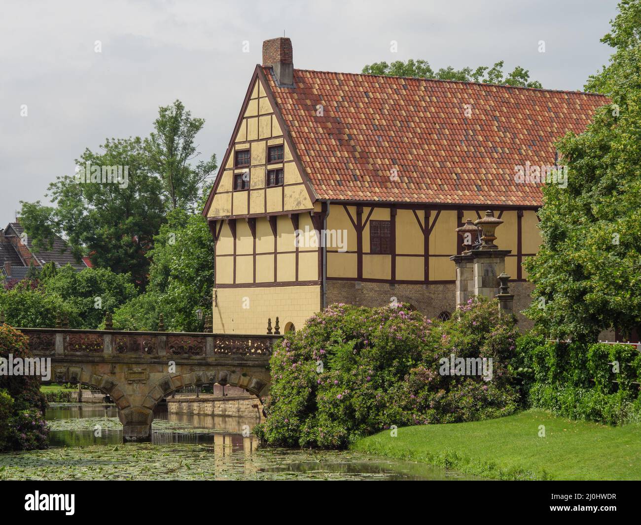Fachwerkhaus in deutschland Stockfoto