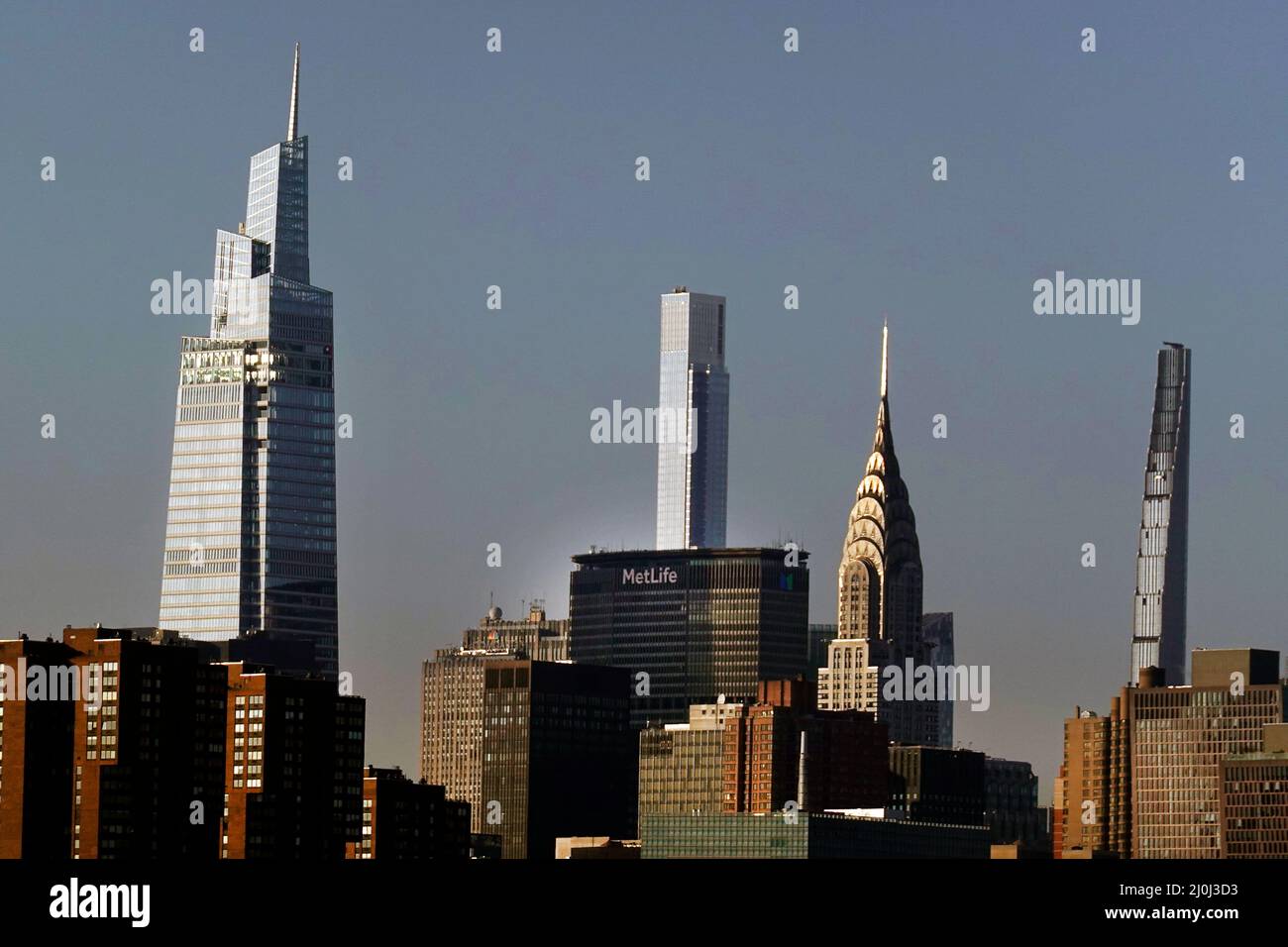 Bank of America Gebäude und Skyline von Midtown Manhattan NYC Stockfoto