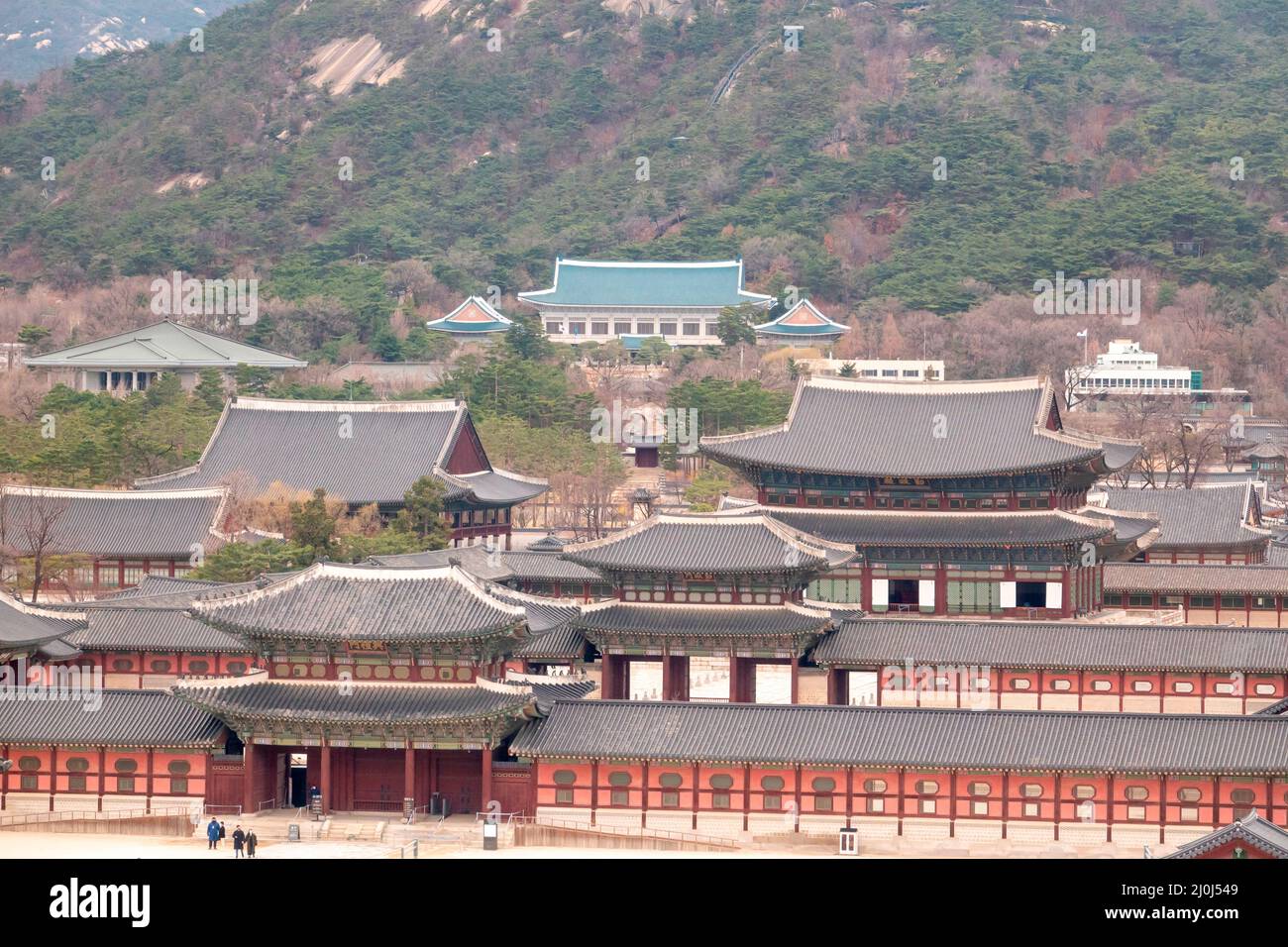 Das Blaue Haus des Präsidenten, 18. März 2022 : das Blaue Haus des