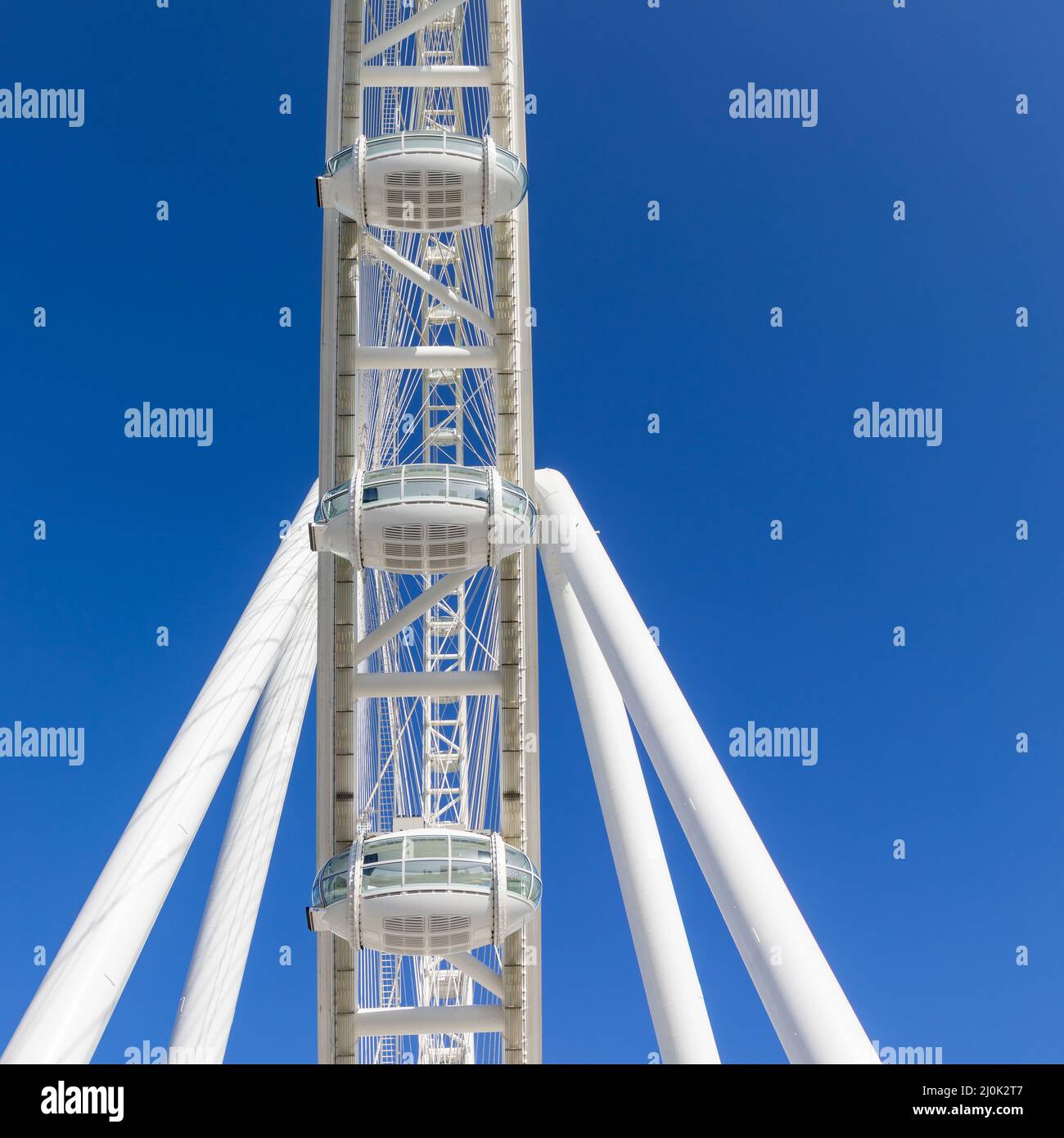 Dubai Eye oder Al Ain, Bluewaters Island. Vereinigte Arabische Emirate. Naher Osten. Stockfoto