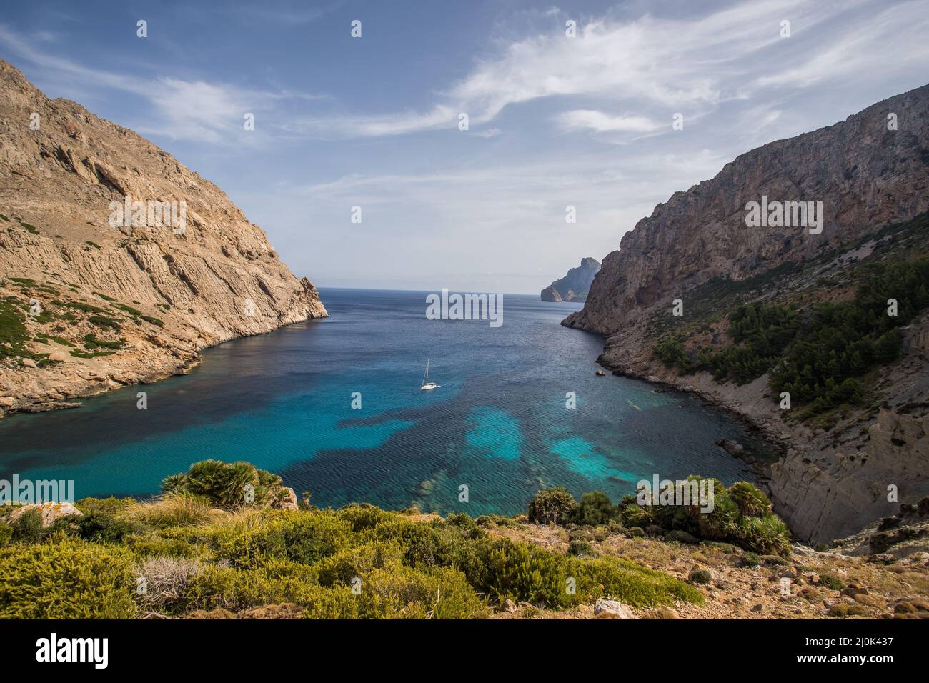 Cala Bóquer, Mallorca, Spanien Stockfoto