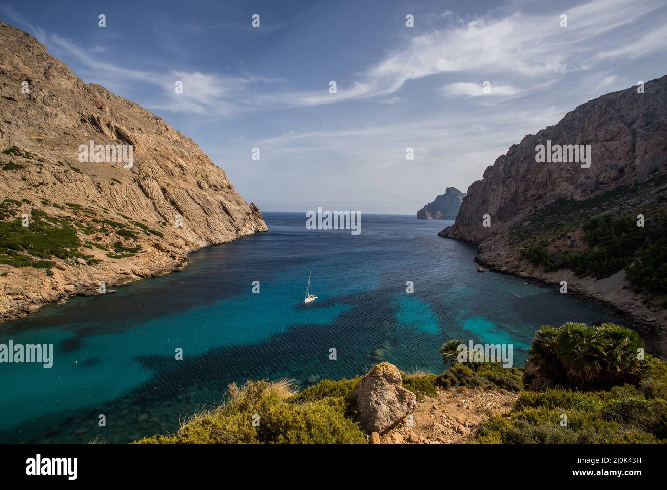 Cala Bóquer, Mallorca, Spanien Stockfoto