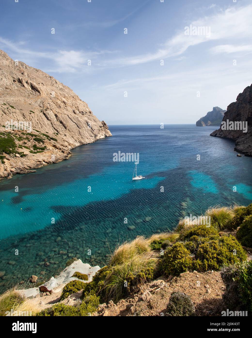 Cala Bóquer, Mallorca, Spanien Stockfoto