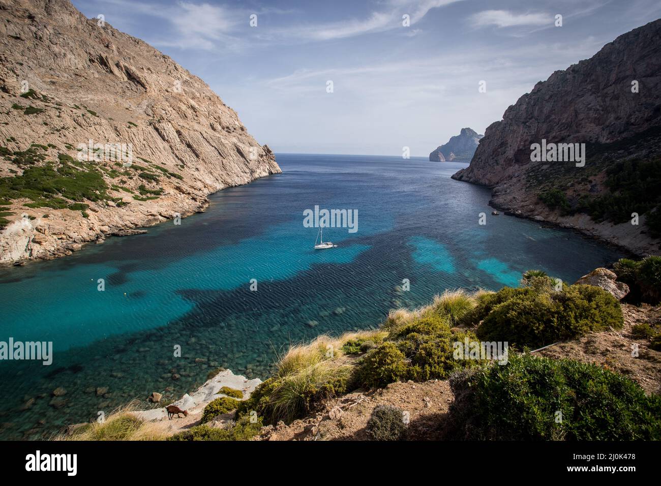 Cala Bóquer, Mallorca, Spanien Stockfoto