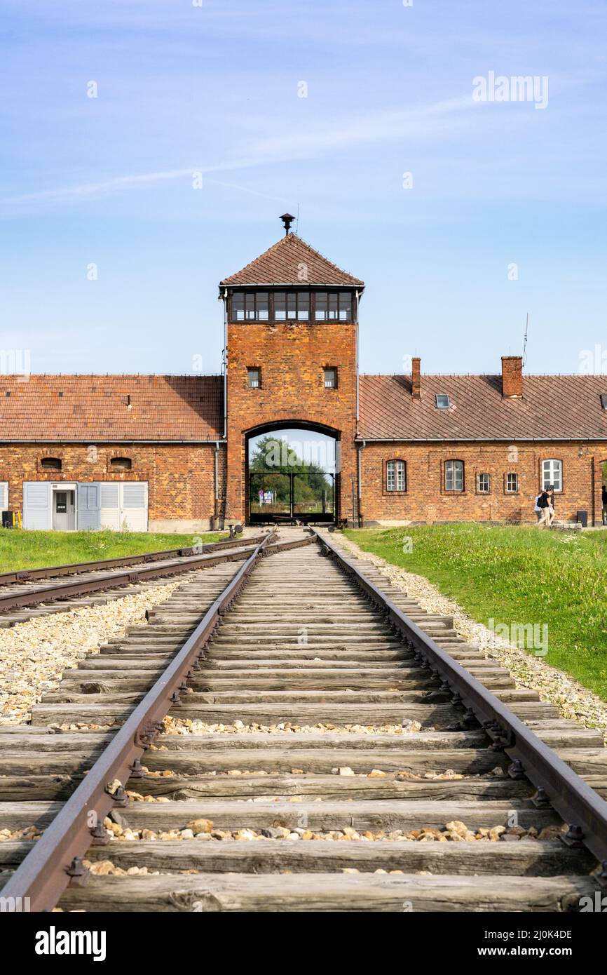 Auschwitz Stockfoto