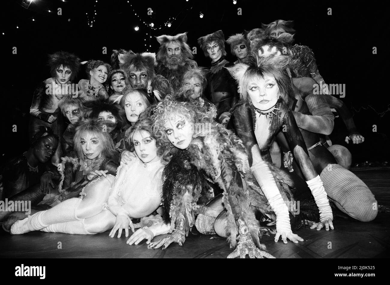 Cast Member of Cats, Musical nach T. S. Eliot 1939 Gedichtband Old