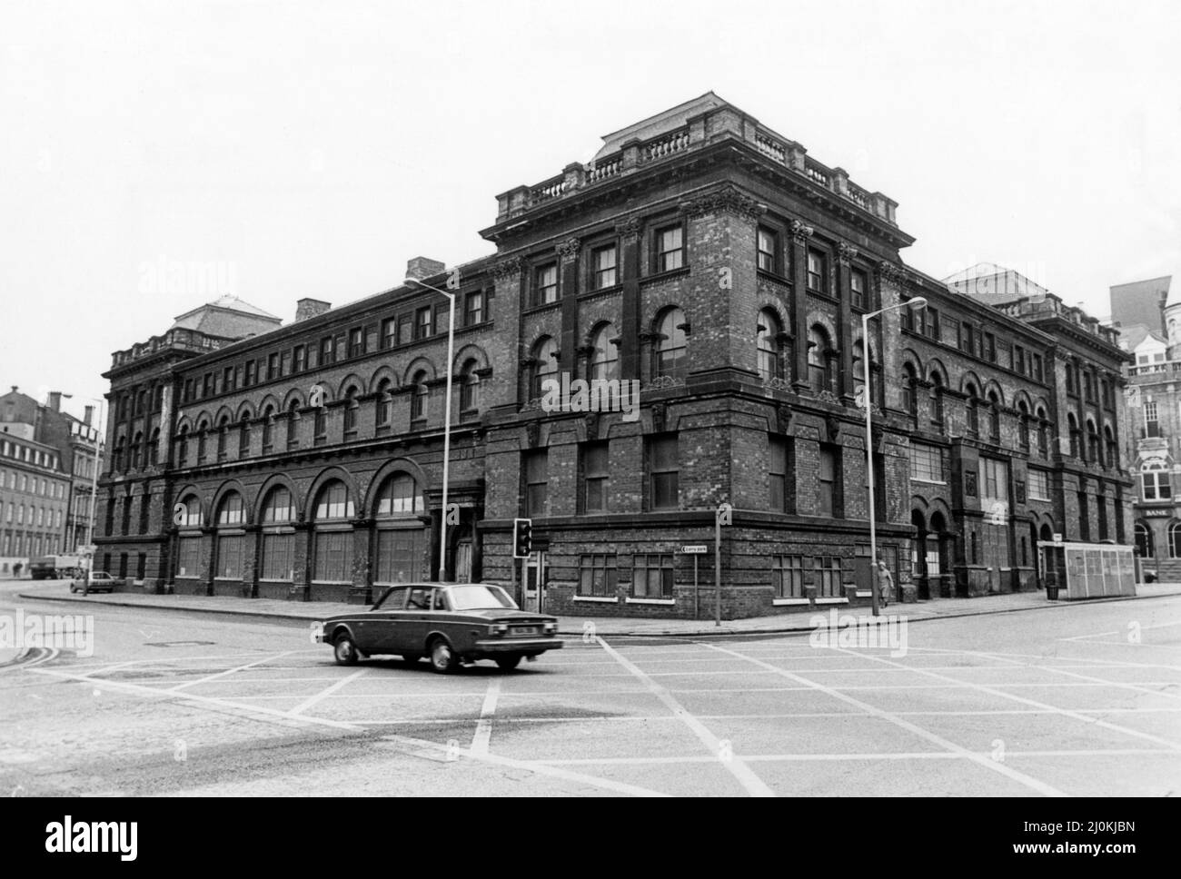The Royal Exchange, Middlesbrough, 20.. Februar 1981. Stockfoto