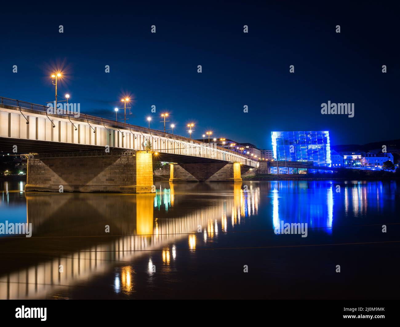 Ars Electronica Center, Linz Stockfoto