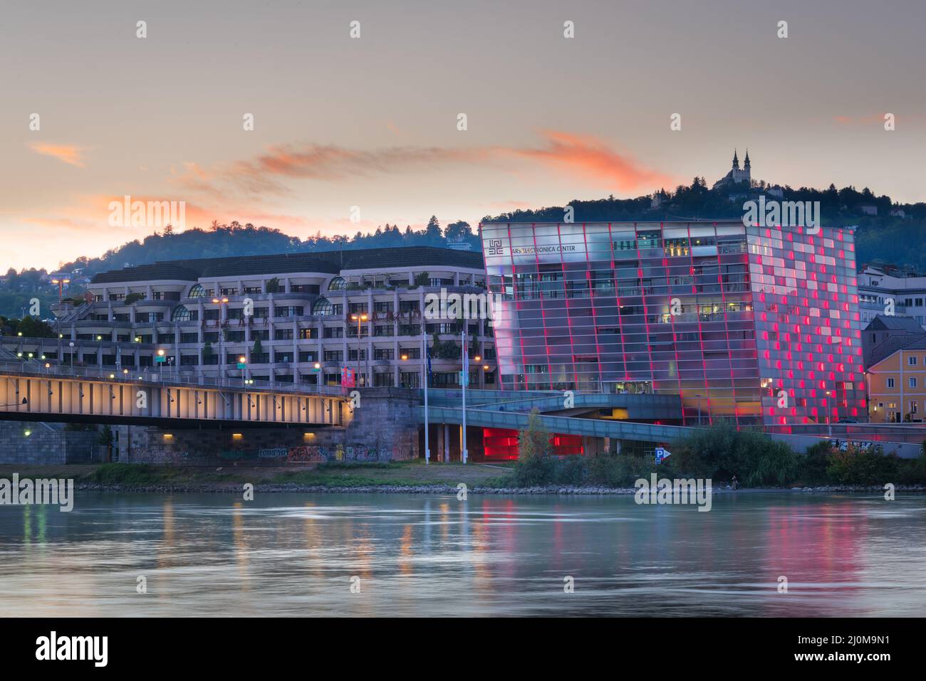 Ars Electronica Center, Linz Stockfoto