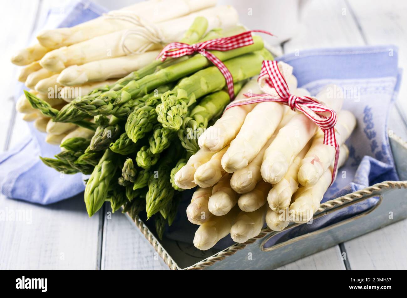 Spargel Stockfoto
