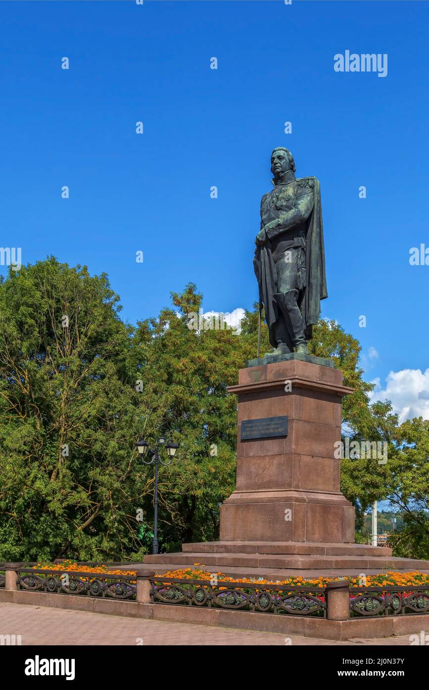 Denkmal für Kutusov, Smolensk, Russland Stockfoto